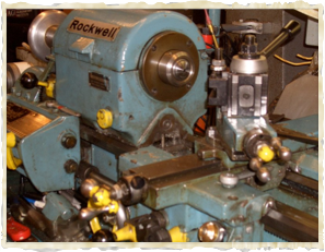 Rockwell Lathe
w/4c collet holder